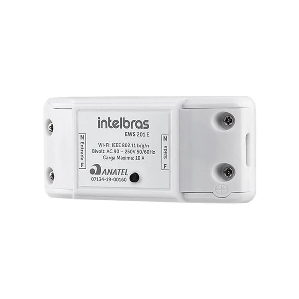 Controlador Smart Wi-Fi para ambientes Intelbras EWS 201 E